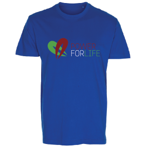 Power For Life - Bomulds Tee (unisex) Bl