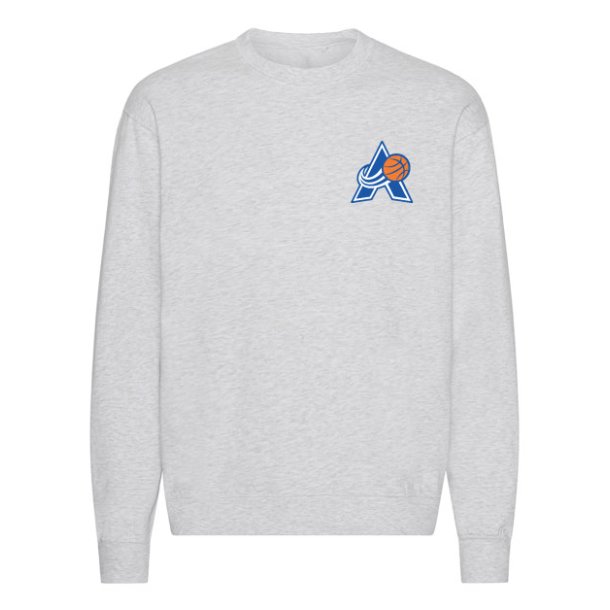 BKA - Crewneck - Gr� - Sm�t logo