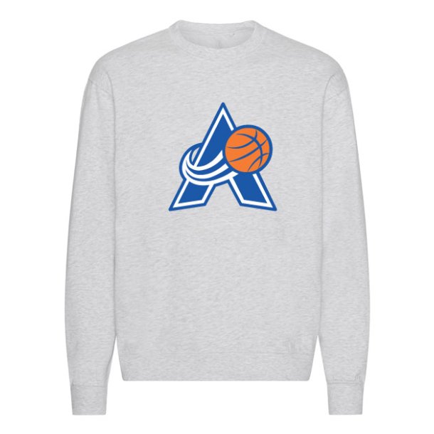 BKA - Crewneck - Gr� - Stort logo