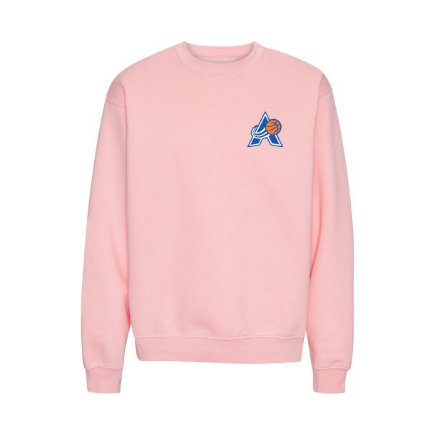BKA - Crewneck - Rose - Sm�t logo