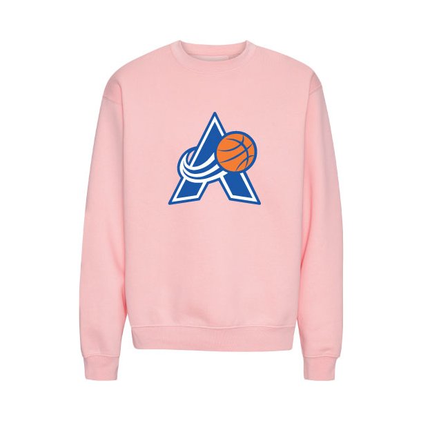BKA - Crewneck - Rose - Stort logo