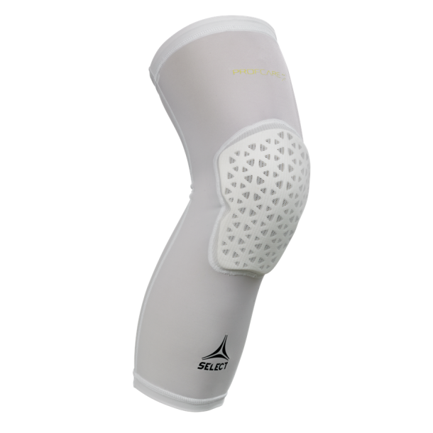 Select Compression Knee Support Long - Hvid- 6253