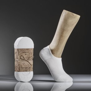 Bambusa Ankelstrmper - hvid - 7 par