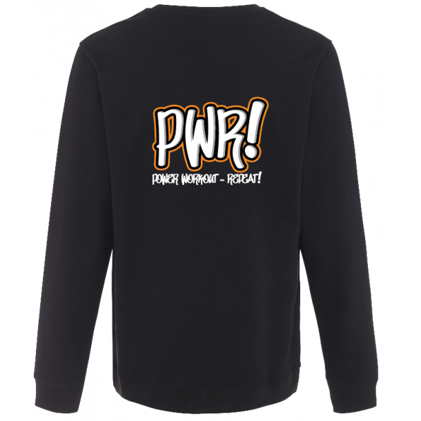 PWR - Crew neck - 3 farve tryk