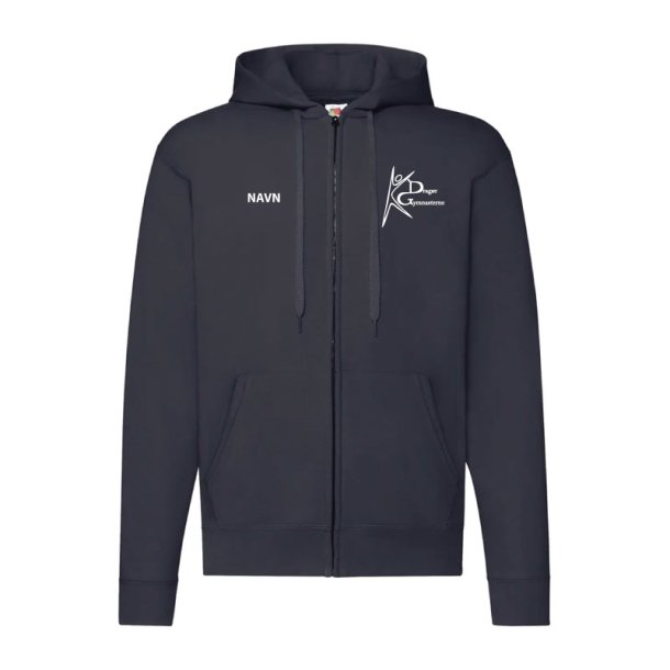 Dragr Gymnasterne - Fruit Zip Hood - Navy