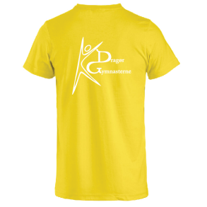 Dragr Gymnasterne - Tee Bomuld - Gul