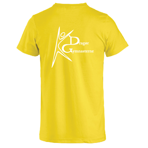 Dragr Gymnasterne - Tee Bomuld - Gul