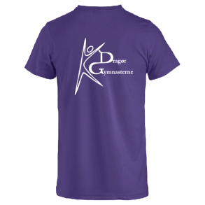 Dragr Gymnasterne - Tee Bomuld - Lilla