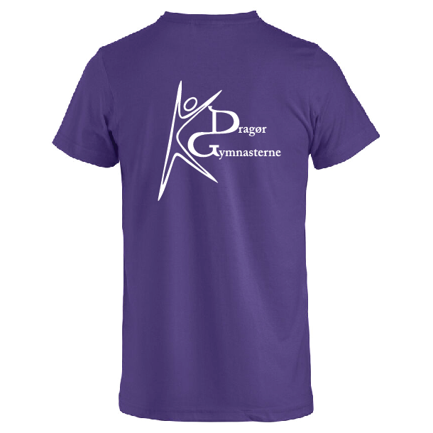Dragr Gymnasterne - Tee Bomuld - Lilla