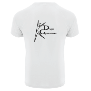 Dragr Gymnasterne - Tee Polyester - Hvid