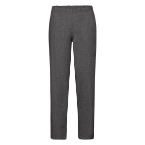Fruit of the Loom - Classic Sweatpant Uden Elastik - Mrk Heather Gr