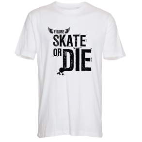 HSK - Tee - Skate or Die - Hvid