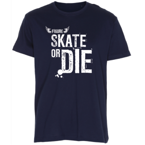 HSK - Tee - Skate or Die - Navy