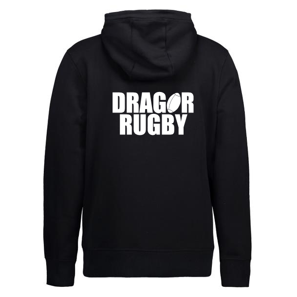 Dragr Rugby - Hoodie Sort
