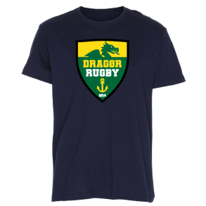 Drag�r Rugby Tee logo Navy