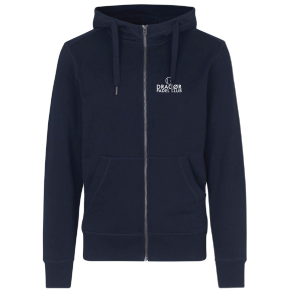 Dragr Padel - Zip Hoodie - Herre - Navy