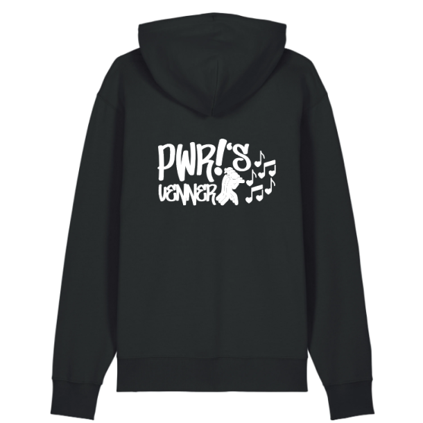 PWRs Venner - Black Hoodie