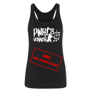 PWRs Venner - Trningstop Racerback - Lady 