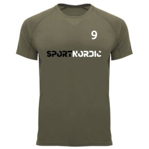 Sport Nordic Polyester Trnings Tee - Army