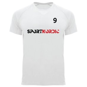 Sport Nordic Polyester Trnings Tee - Hvid