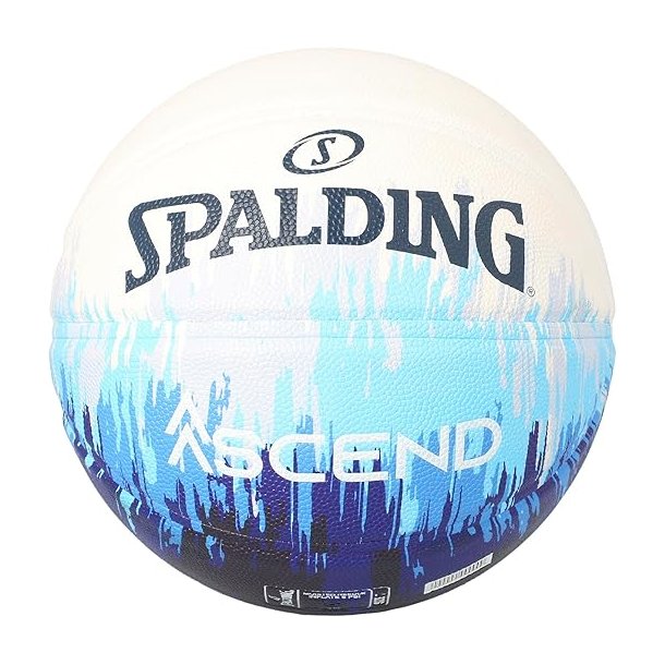 Spalding - Ascend Blues Hvid/Bl� str. 7