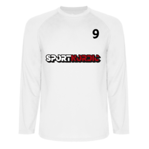Sport Nordic Polyester Trnings Tee LS - Hvid