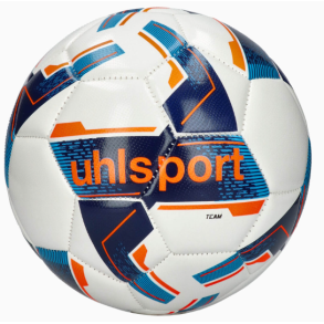 Uhlsport Team Fodbold - White/Navy/F. Orange