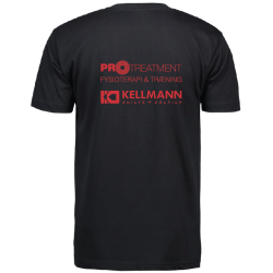 Dragr Tennis - T-shirt - Logo - Sort 