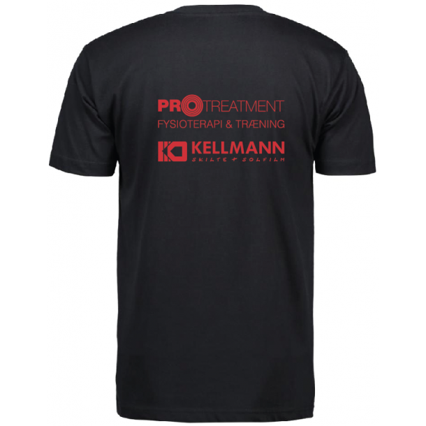 Dragr Tennis - T-shirt - Logo - Sort 