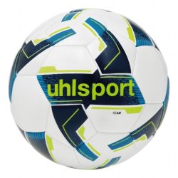Uhlsport Team Fodbold - White/Navy/F. Yellow