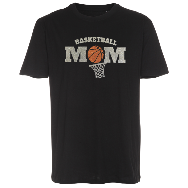 Basket Tee - Basketball Mom - Sort