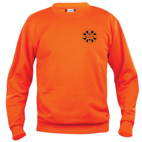 Snderbro Fight - Sweatshirt - Orange (lille logo)