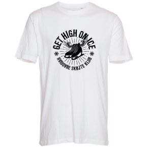 HSK - Tee - Get High on Ice - Hvid