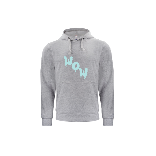WOW - Hoodie - Gr� (mint)