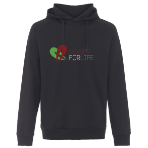 Power For Life - Hoodie - Sort (unisex)
