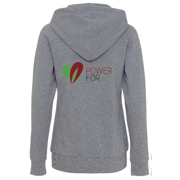 Power For Life - ZIP Hoodie - Gr (lady)