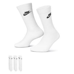 Nike Everyday  Essential Sokker 3-Pack White - L/42-46