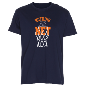 Basket Tee - Nothing But Net - Navy