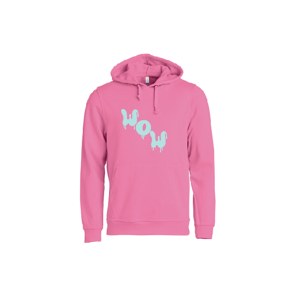 WOW - Hoodie - Pink (mint)
