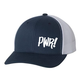PWR - Trucker Cap - One size Navy/White 