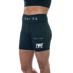  PWR - Ikaika Shorts - Hvidt tryk