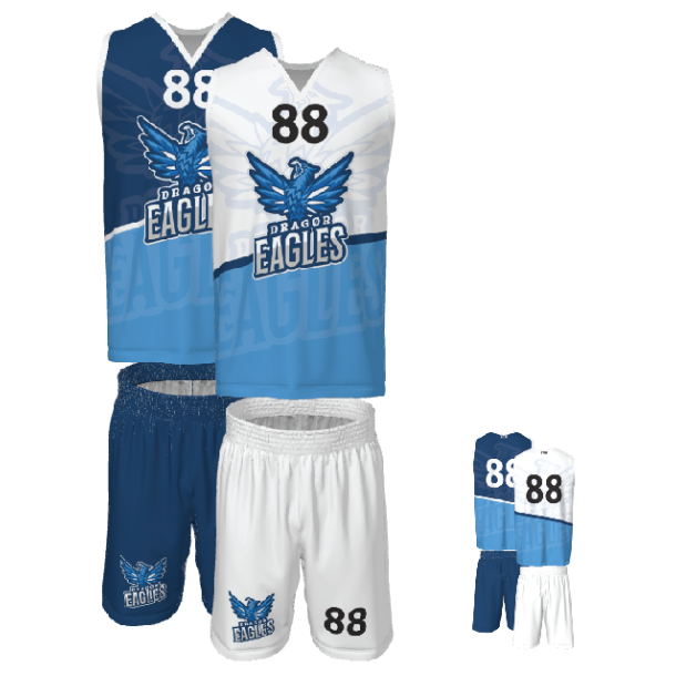 Dragr Eagles Basket Spilledragt (vendbar)