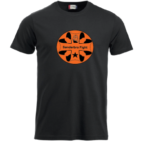 Snderbro Fight - T-shirt - Sort