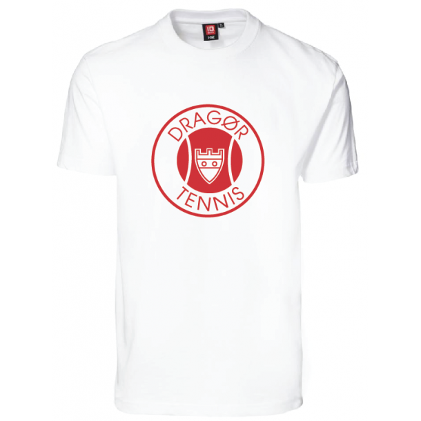 Dragr Tennis - T-shirt - Logo - Hvid
